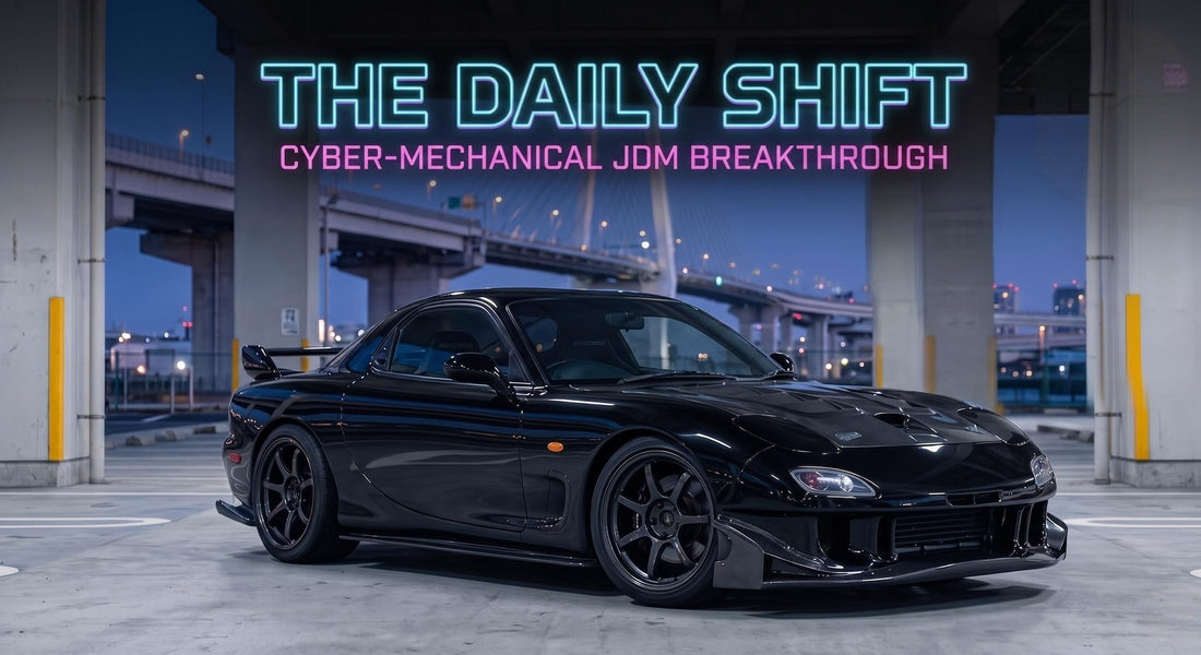 The Daily Shift: Cyber-Mechanical Interiors & The Return of a Legend