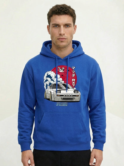 JDM Heritage: Mazda RX-7 FC3S "Great Wave" Hoodie