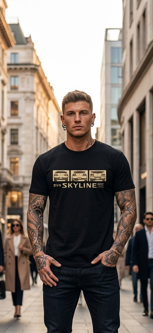Skyline GT-R “Evolution Trio” Heritage Tee