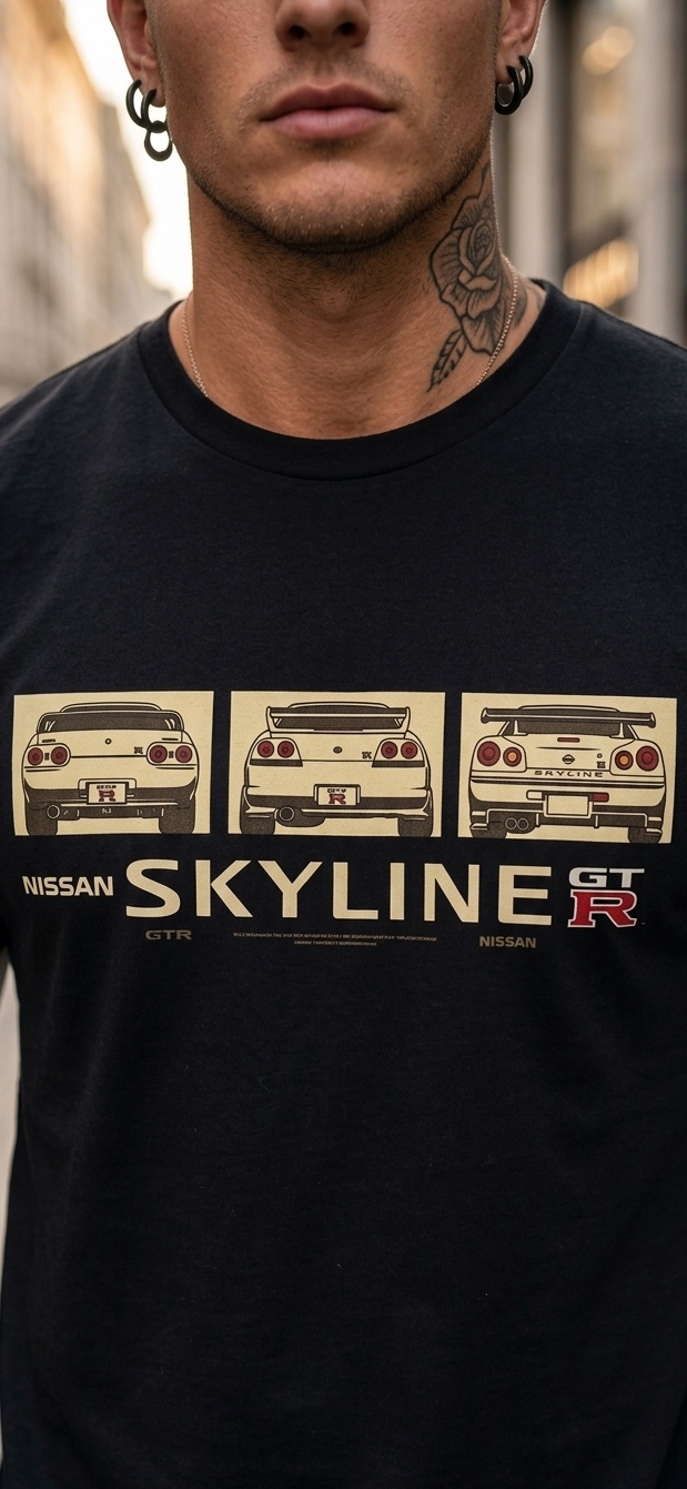 Skyline GT-R “Evolution Trio” Heritage Tee