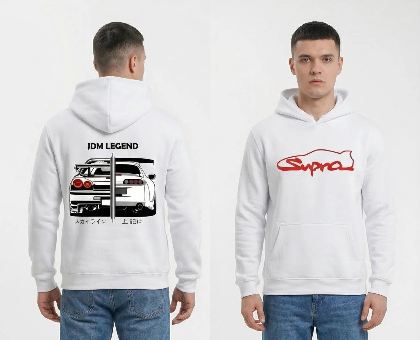 JDM Legends: Supra x Skyline "The Eternal Rivals" Hoodie