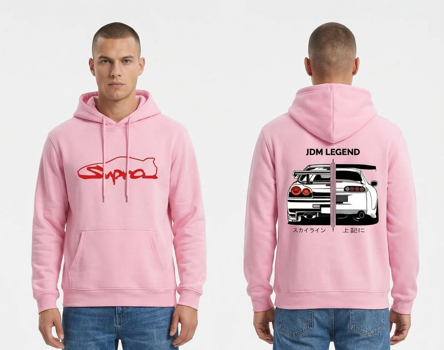 JDM Legends: Supra x Skyline "The Eternal Rivals" Hoodie