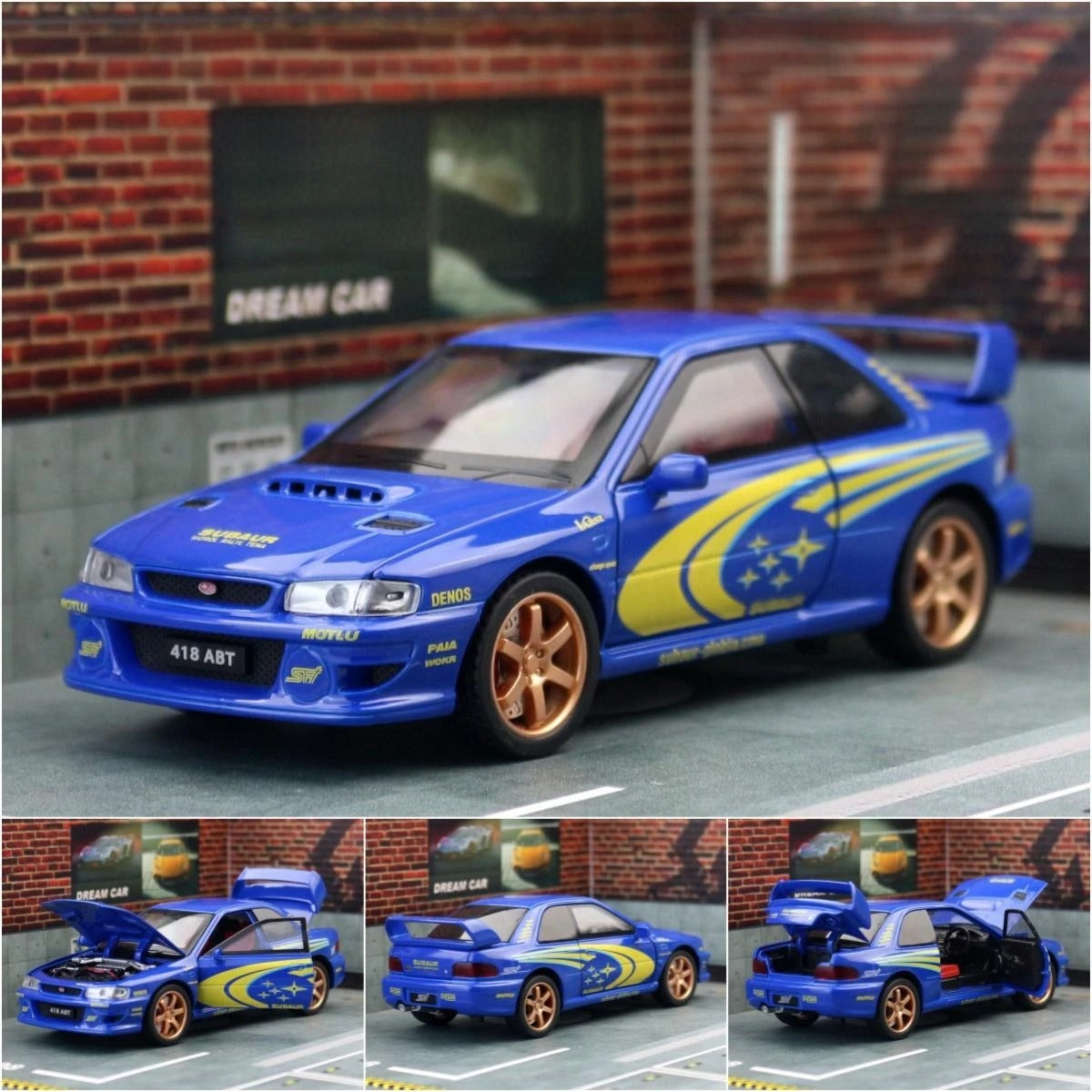 JDM Legendenserie: 1:32 Subaru Impreza STI Kollektion