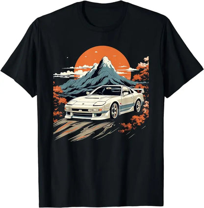 Adult RX-7 FC “Touge Drift” Graphic Tee – Black