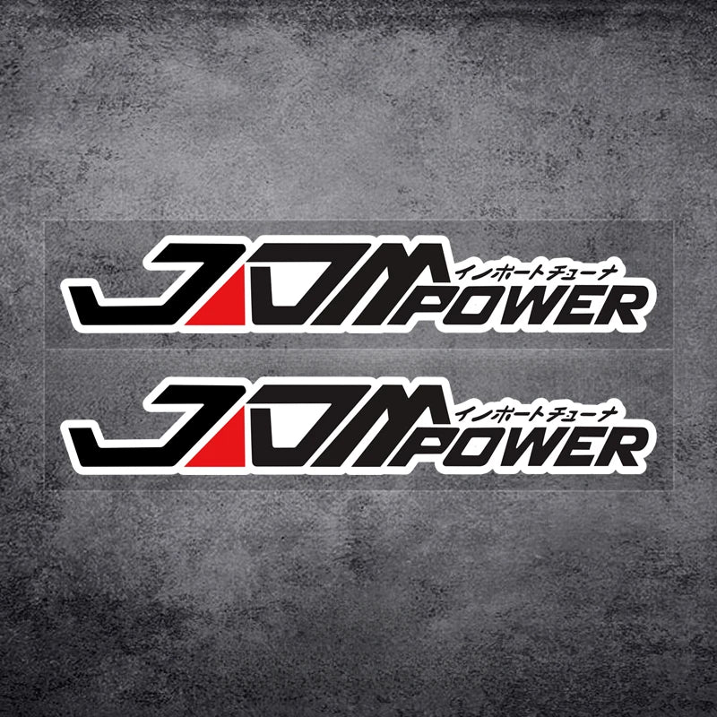 „JDM Power“ Premium-Vinylaufkleber