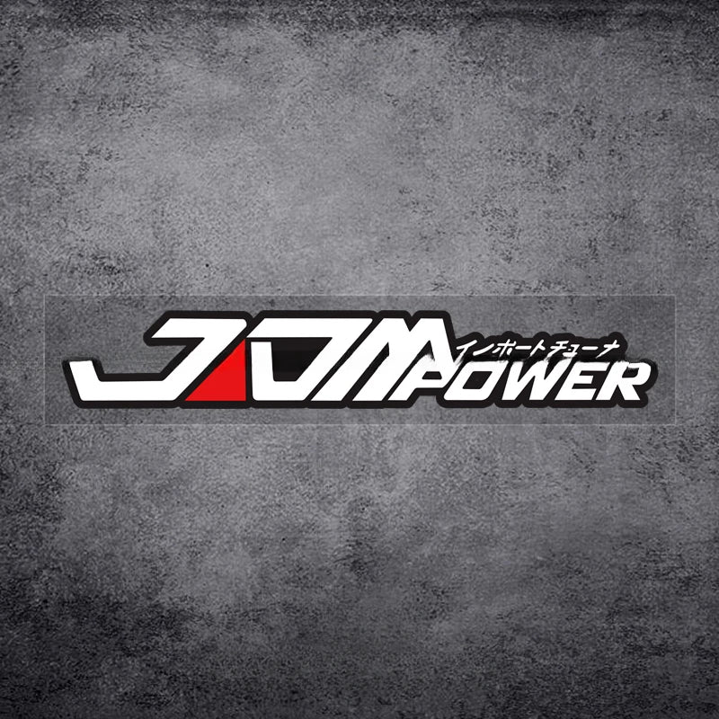 „JDM Power“ Premium-Vinylaufkleber