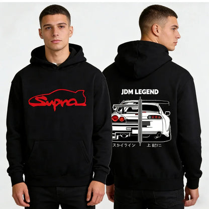 JDM Legends: Supra x Skyline "The Eternal Rivals" Hoodie