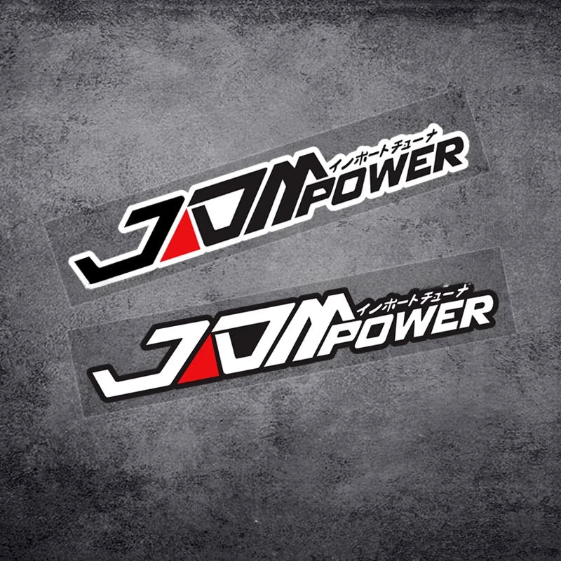 „JDM Power“ Premium-Vinylaufkleber
