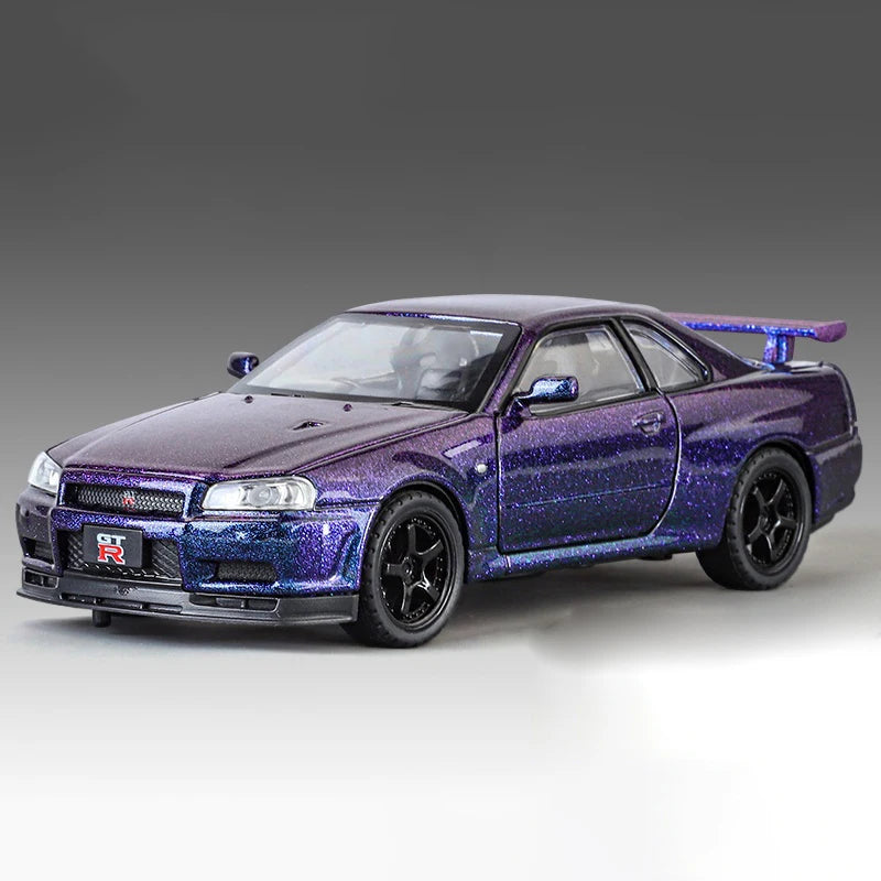 1:32 Skyline GT-R R34 „Godzilla“ Diecast Modell