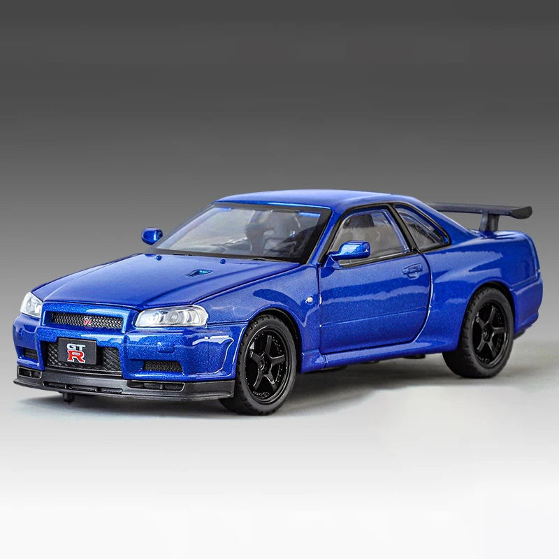 1:32 Skyline GT-R R34 „Godzilla“ Diecast Modell