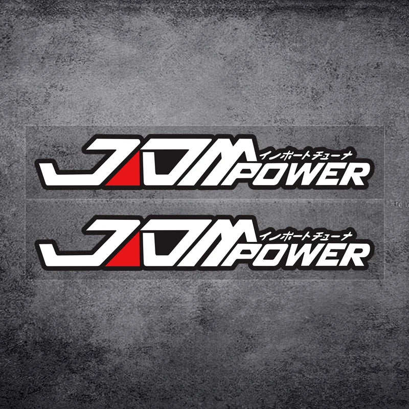 „JDM Power“ Premium-Vinylaufkleber