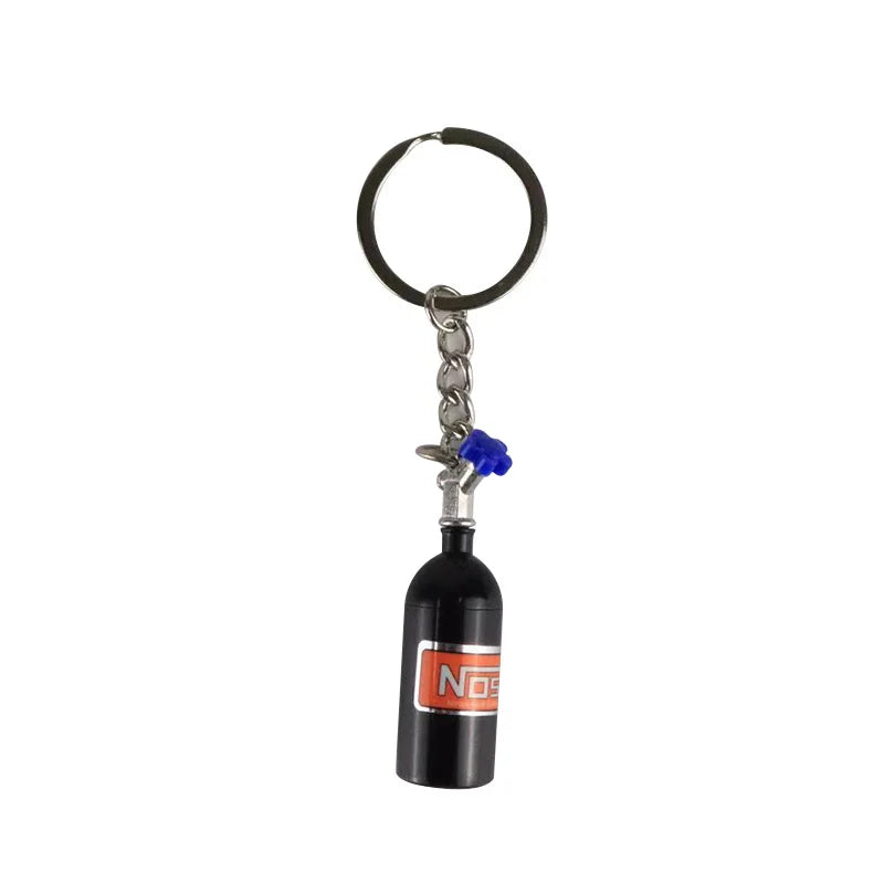 NOS Nitro Blast Funktioneller Schlüsselanhänger