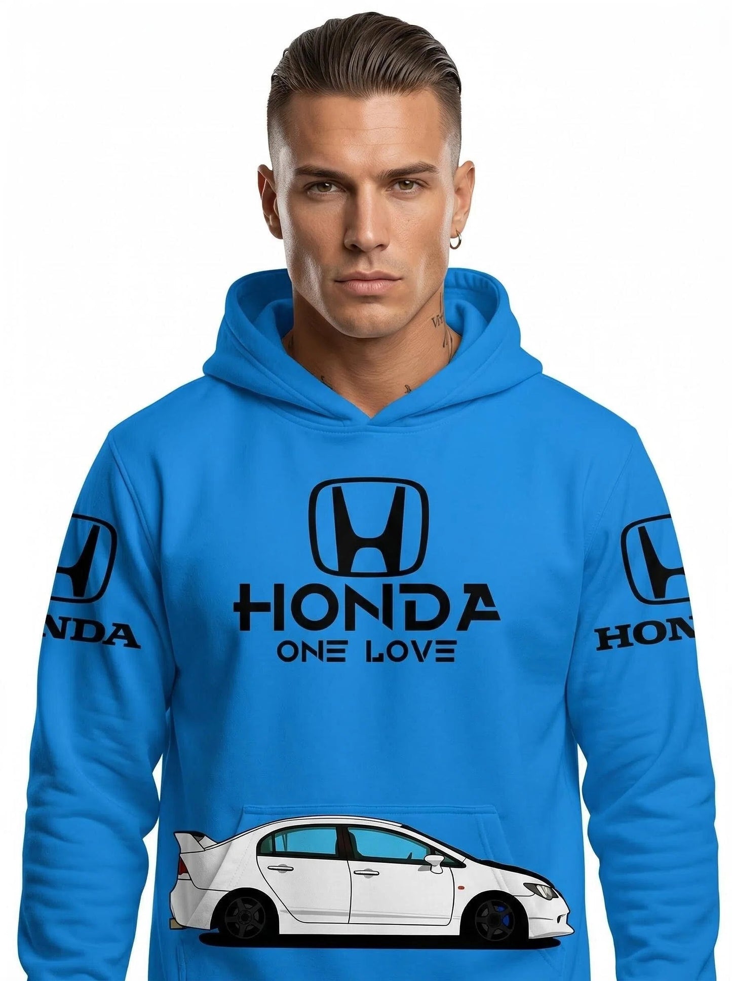 Honda Type R “Racing Spirit” 3D Graphic Hoodie Collection