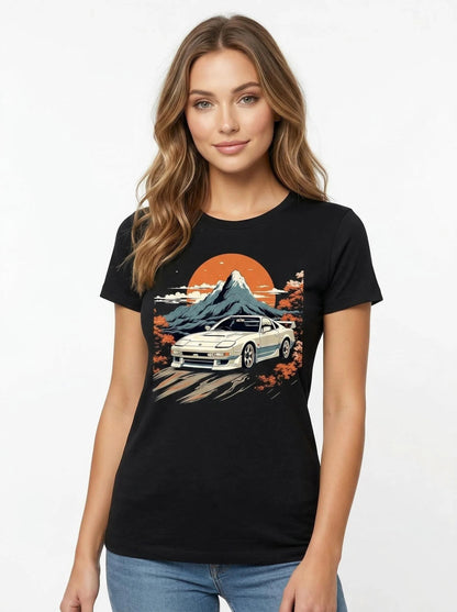 Adult RX-7 FC “Touge Drift” Graphic Tee – Black