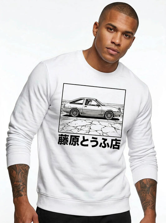 Men’s “Manga Frame” AE86 Sweatshirt