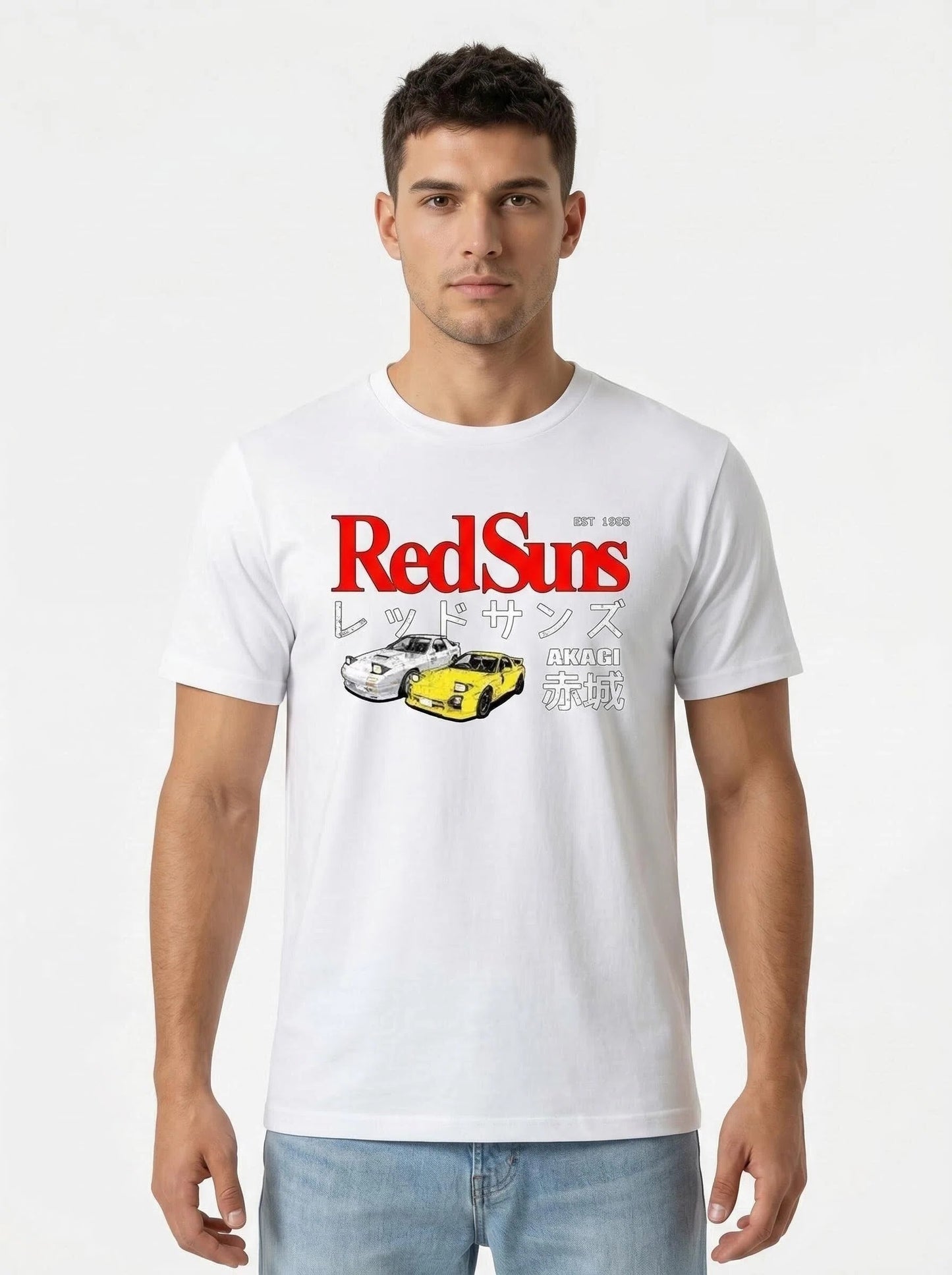 Initial D “RedSuns” Akagi Heritage Tee