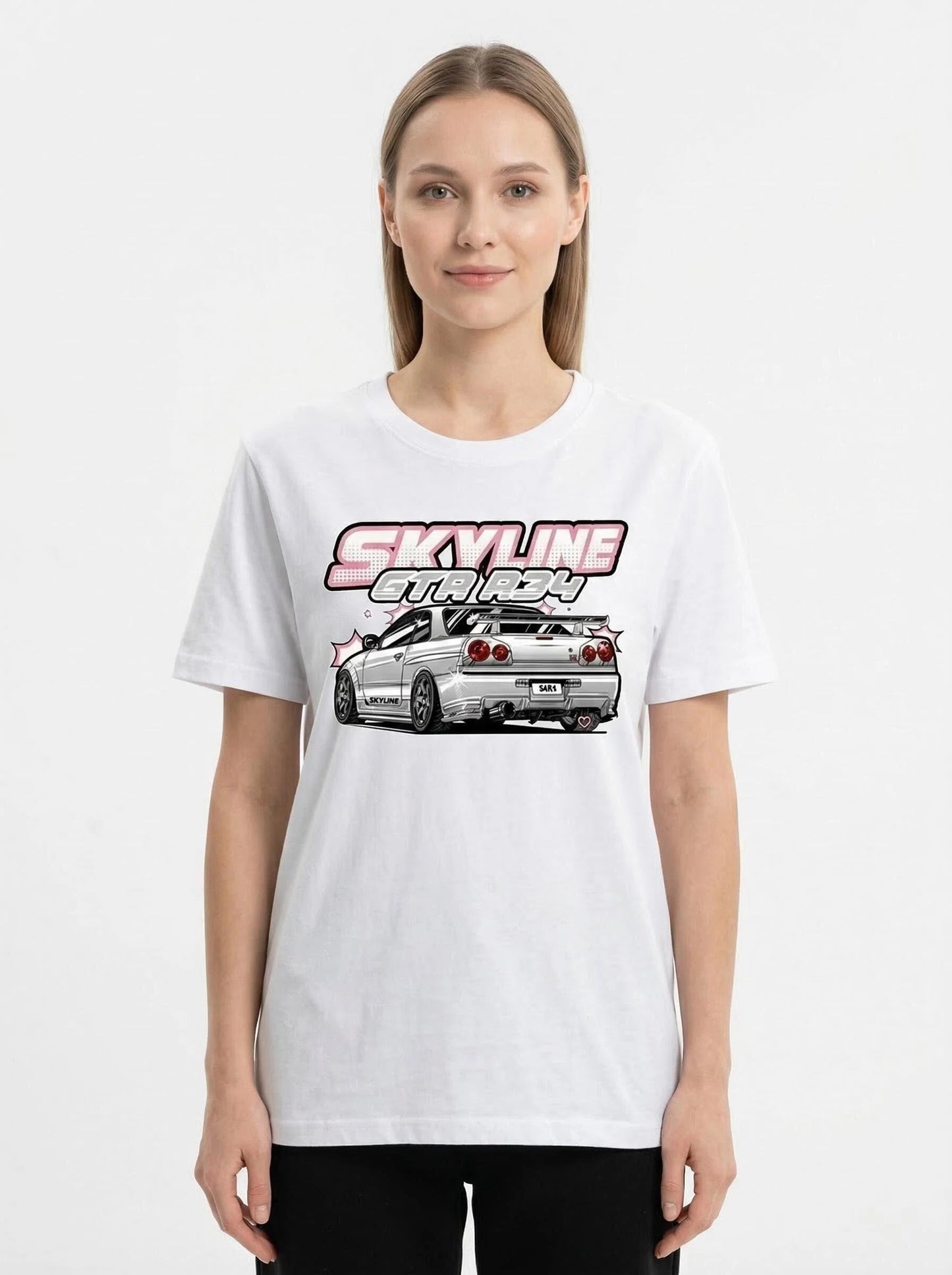 Skyline GT-R R34 “Retro Pop” Heritage Tee