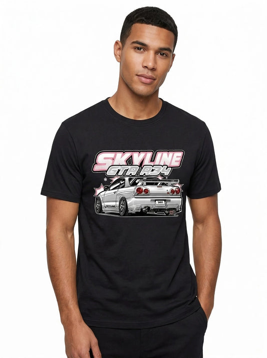 Skyline GT-R R34 “Retro Pop” Heritage Tee