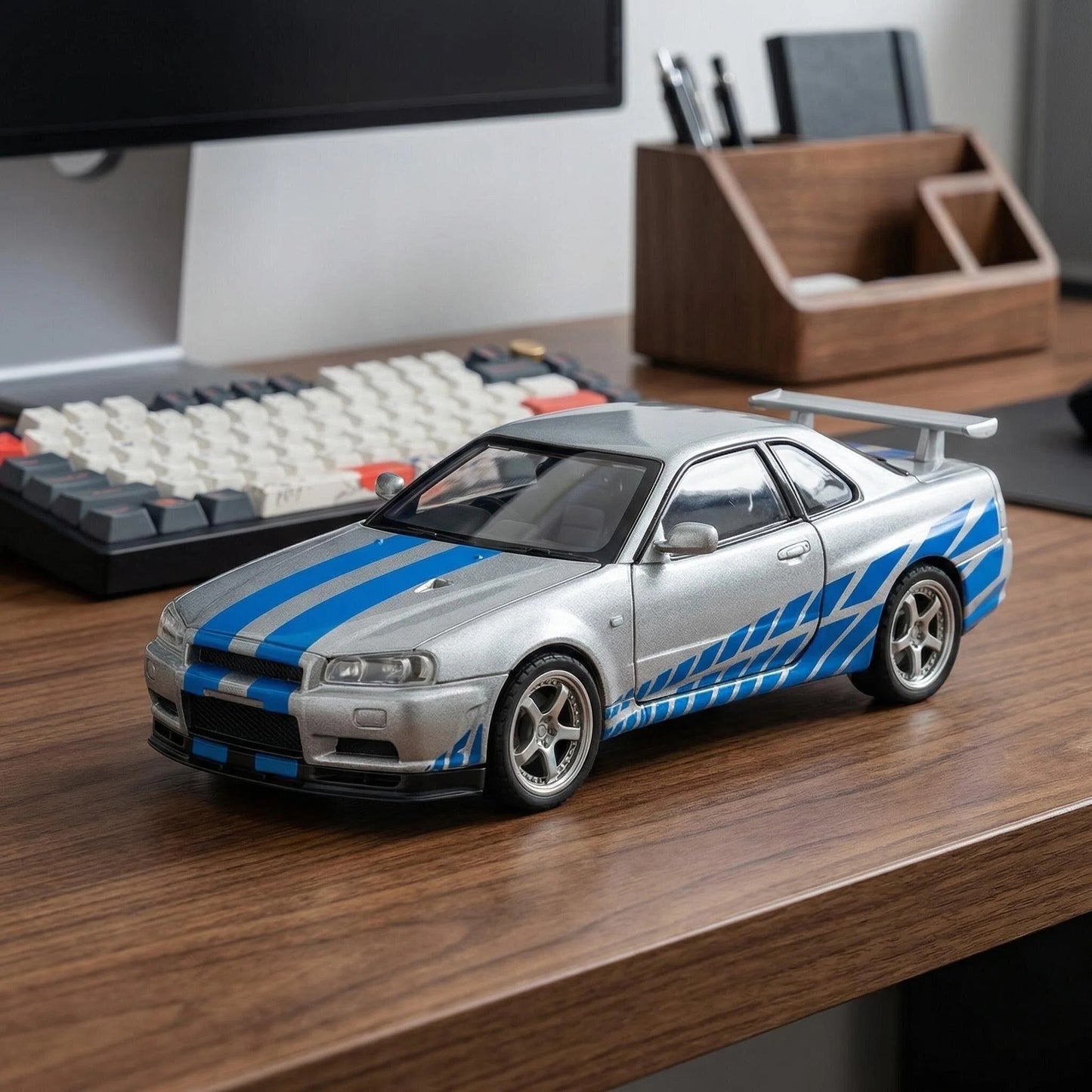 1:32 Skyline GT-R R34 „Godzilla“ Diecast Modell
