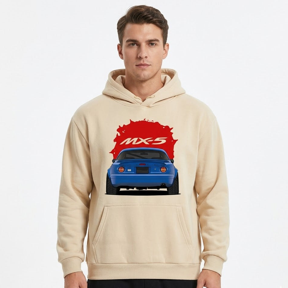 MX-5 Rear View Heritage Hoodie