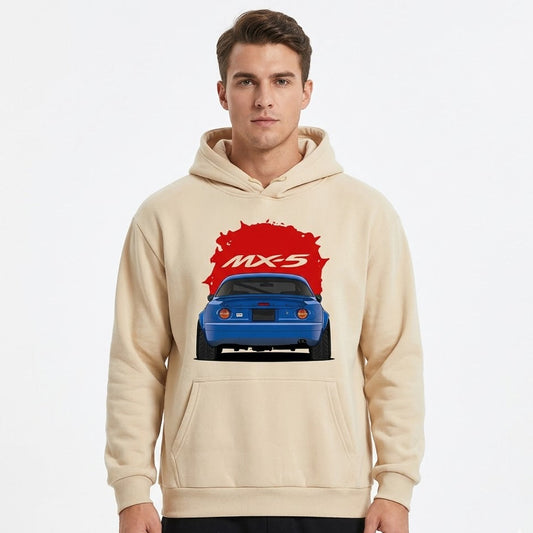 MX-5 Rear View Heritage Hoodie