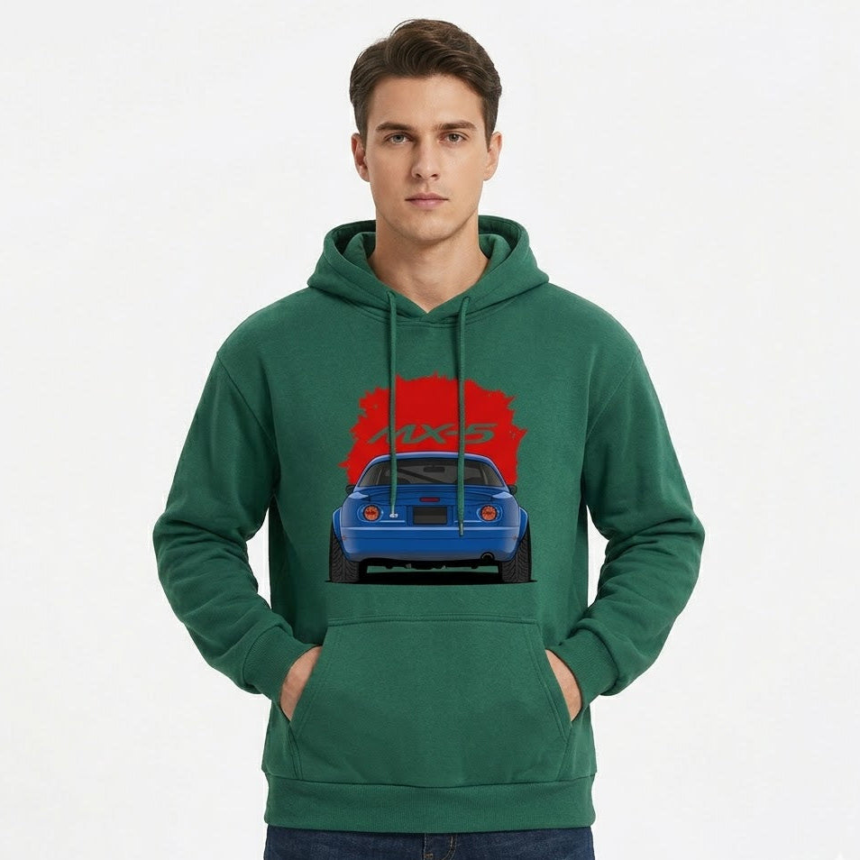 MX-5 Rear View Heritage Hoodie