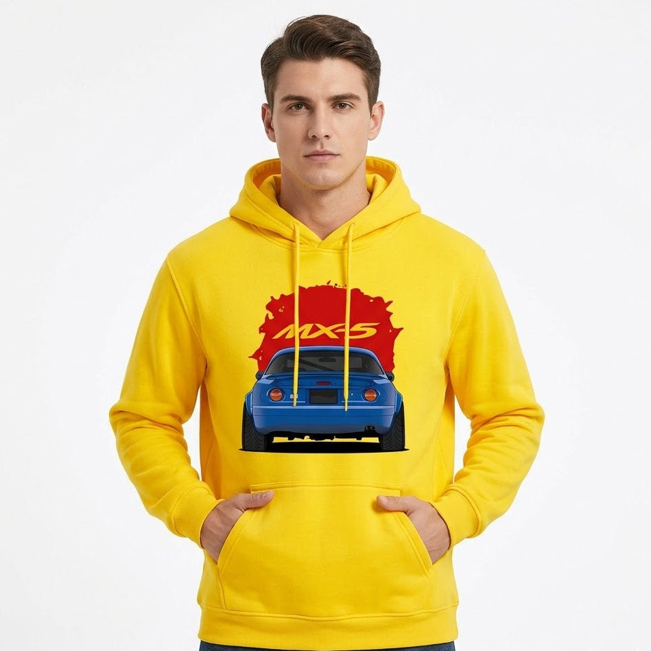 MX-5 Rear View Heritage Hoodie