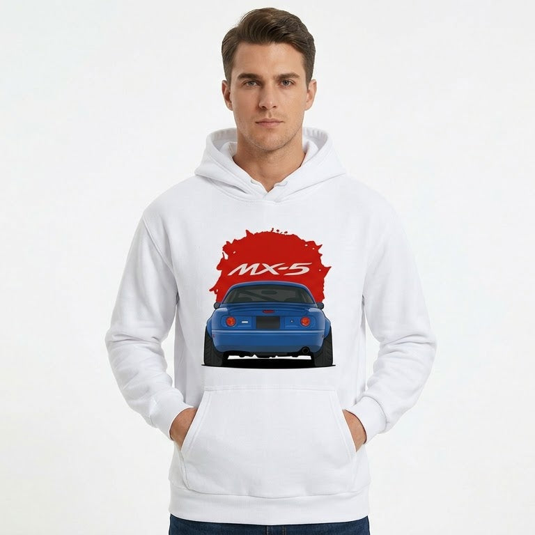 MX-5 Rear View Heritage Hoodie