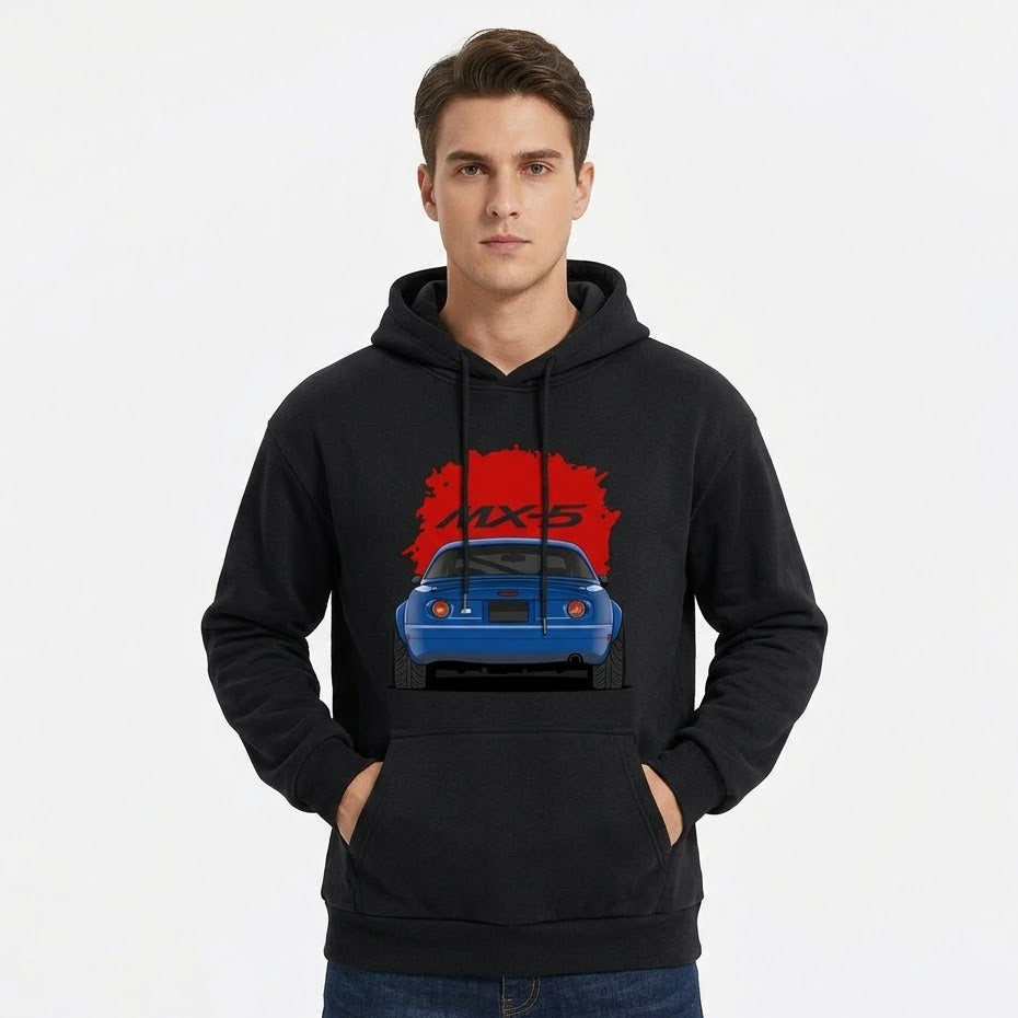 MX-5 Rear View Heritage Hoodie