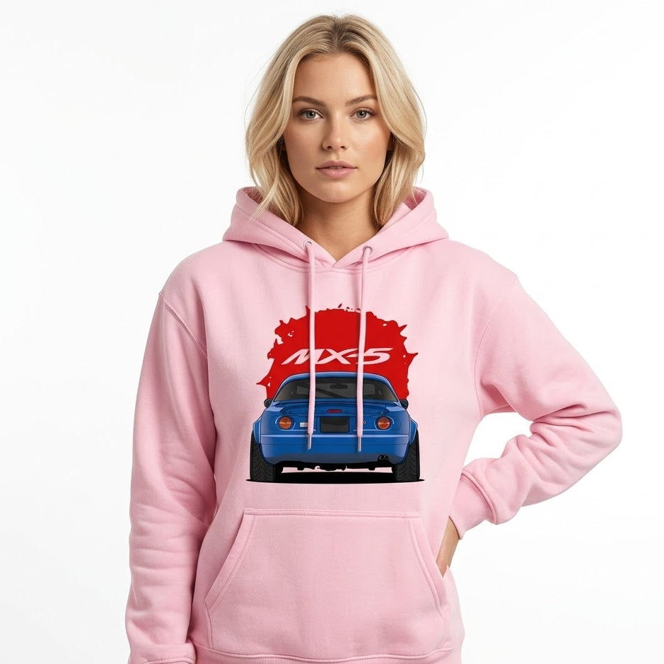 MX-5 Rear View Heritage Hoodie