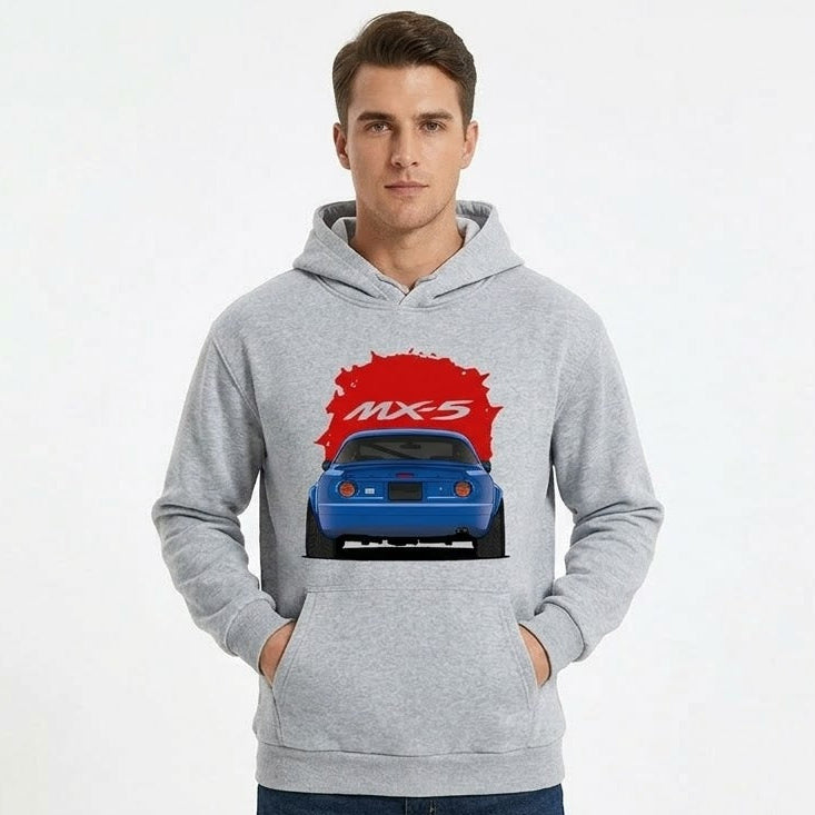MX-5 Rear View Heritage Hoodie