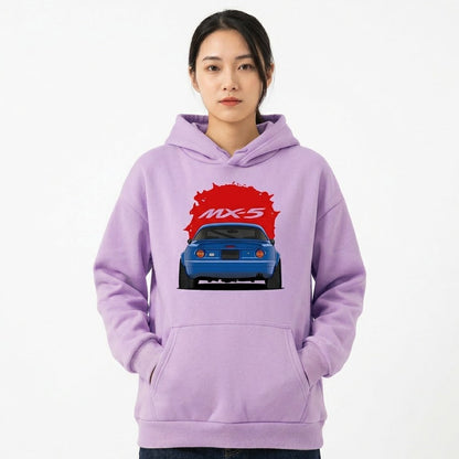 MX-5 Rear View Heritage Hoodie
